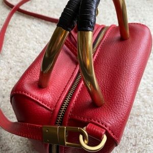 HARE+HART LEATHER MINI SATCHEL